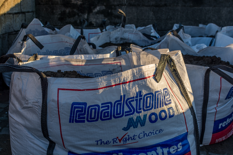 Refill waiting to be deployed at Bray Beach.