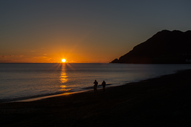 Sunrise at Bray Head