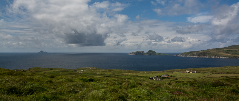 St. Finian's Bay and the Skellig Islands